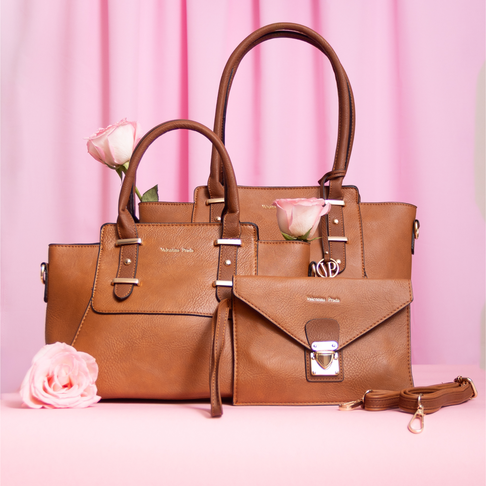 Set De 3 cartera 8820